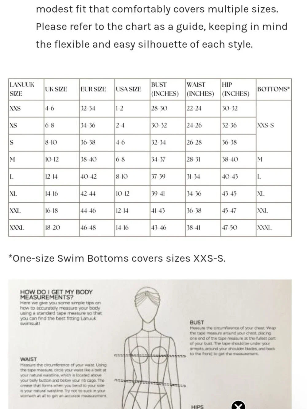 Lanuuk Modest Swim set (US 8-10)L